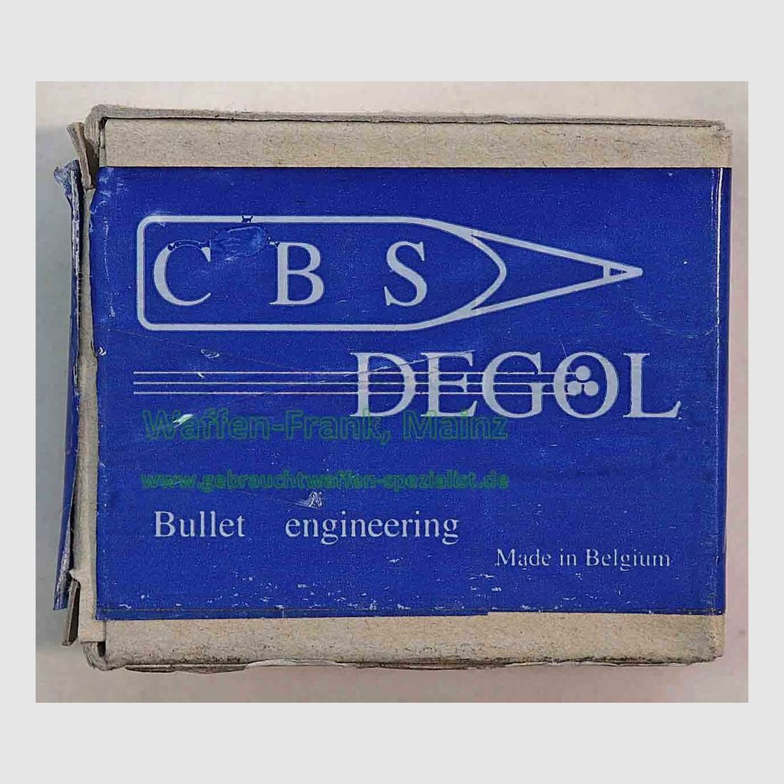 Belgisch, divers Büchsengeschosse