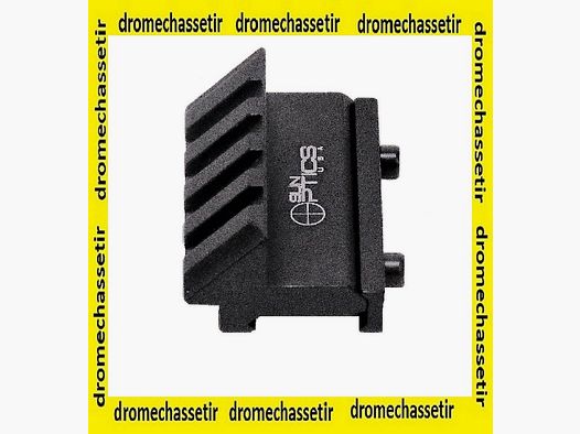 Rail incliné 45 degrés fixation picatinny SM9410