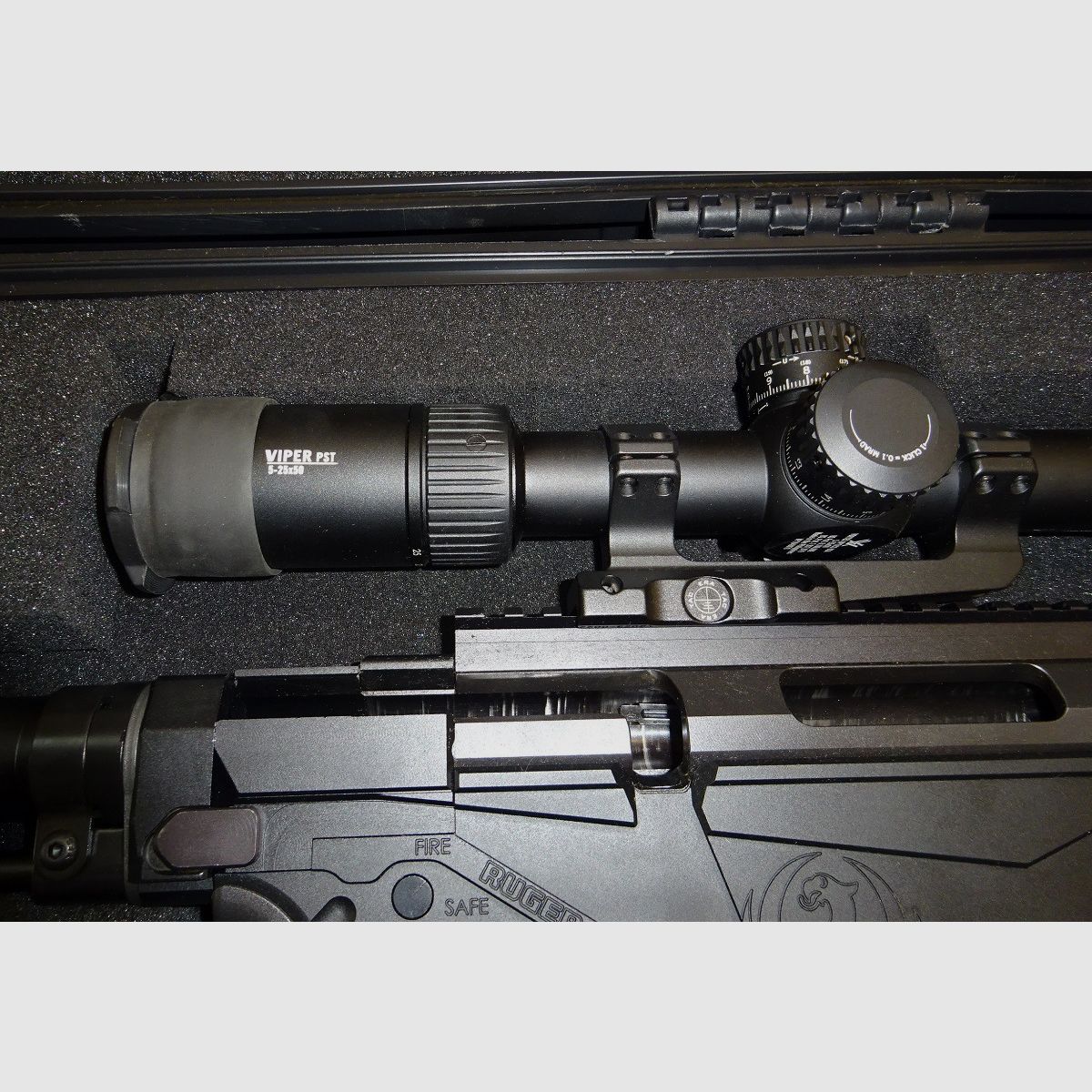 like new RUGER Precision Rifle RPR in 6,5mmCreedmoor + interchangeable barrel .308Win + scope VORTEX "ViperPST" 5-25x50