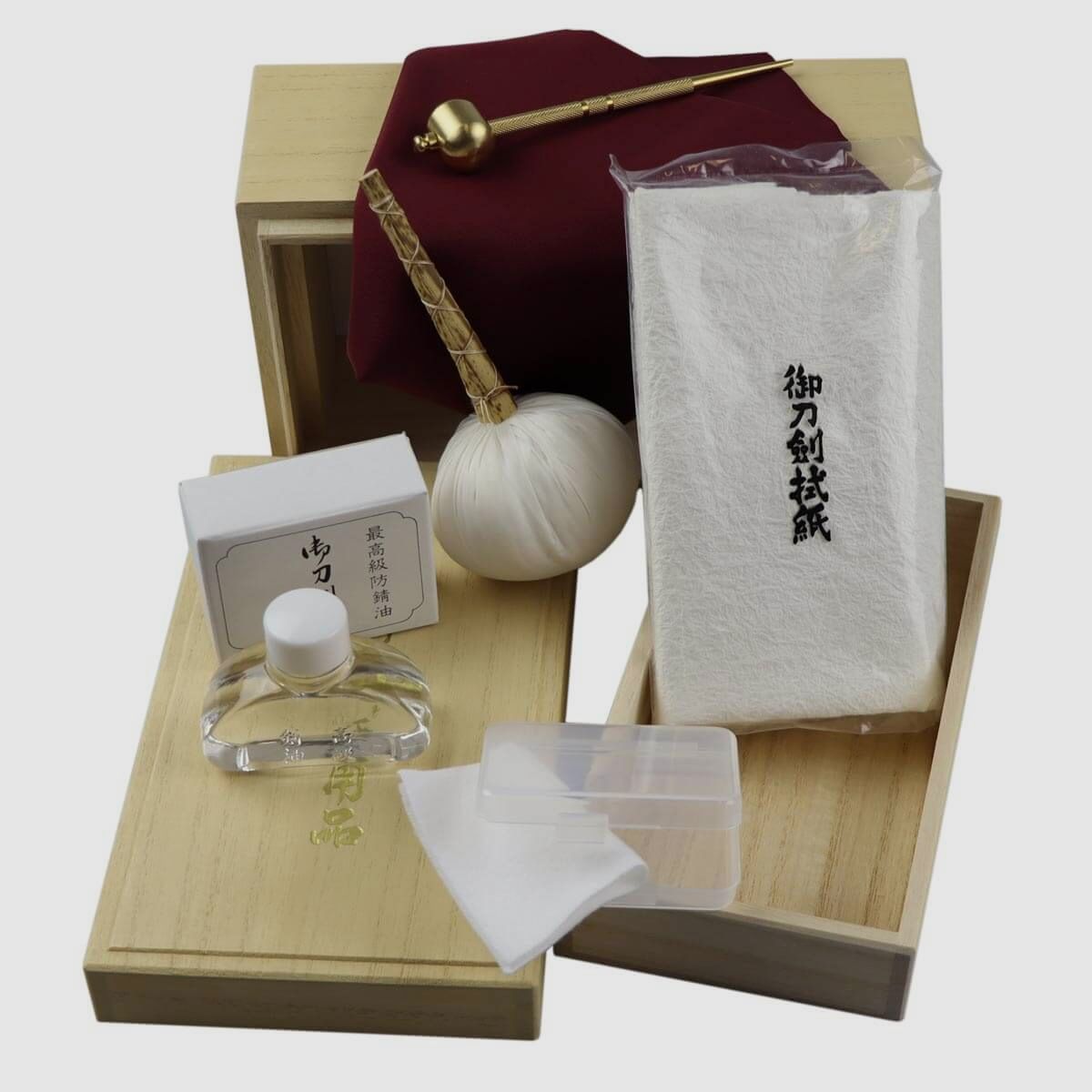 Groes Schwertpflegeset Made in Japan