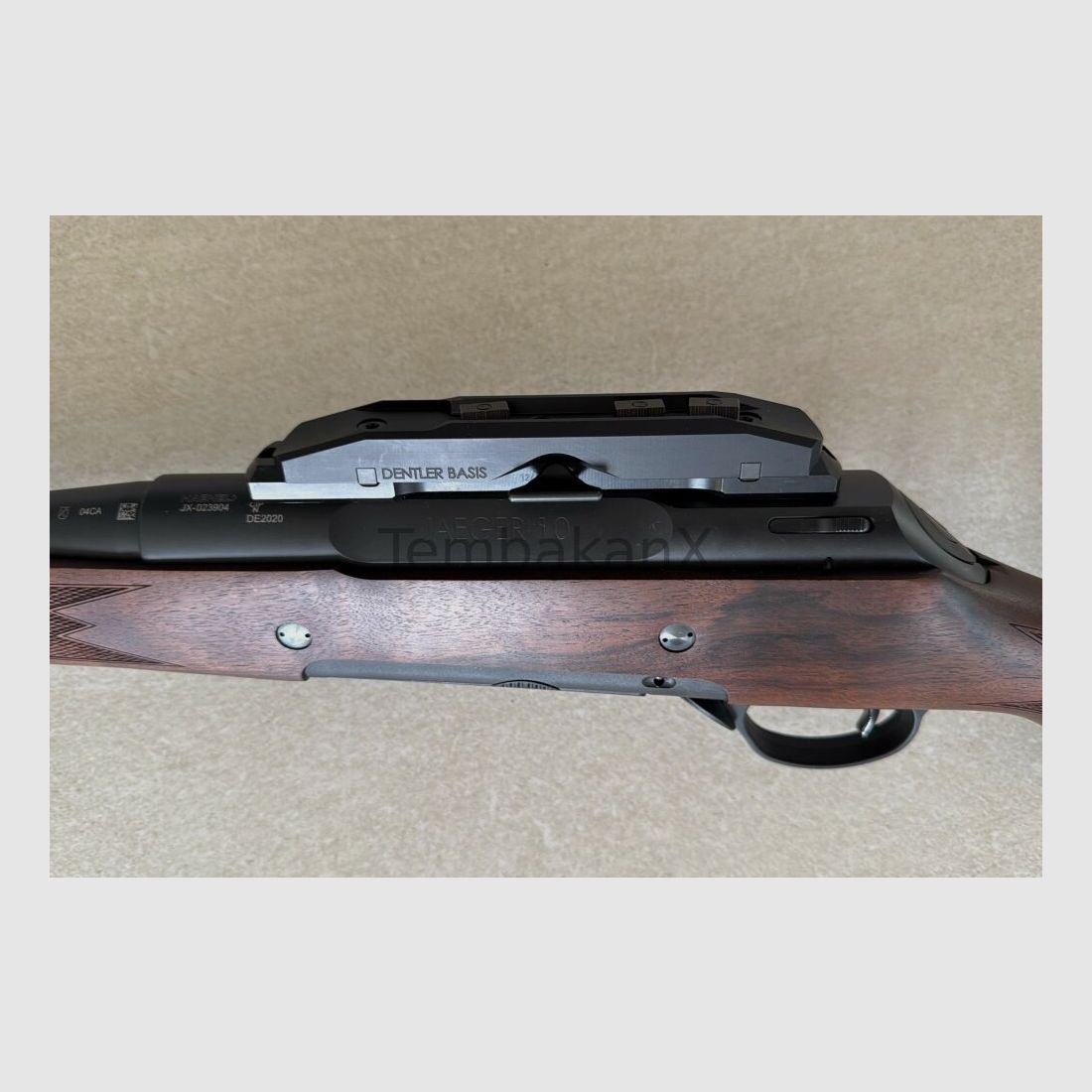 Haenel Cazador 10 incl. Dentler riel de montaje BASIS .308Win