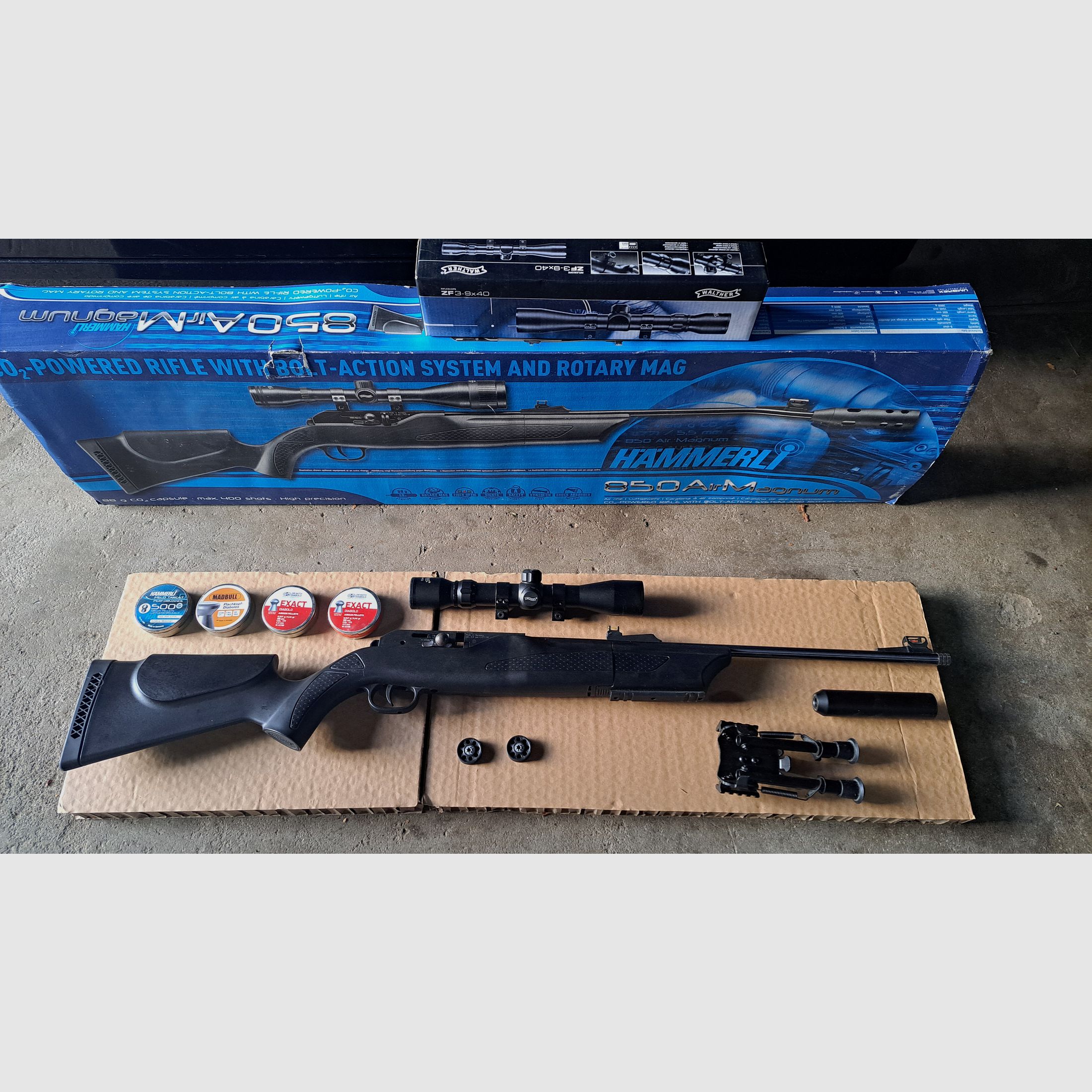 [Wolna broń] Hämmerli 850 AirMagnum .177 C02 powtarzalny z magazynkiem bębnowym