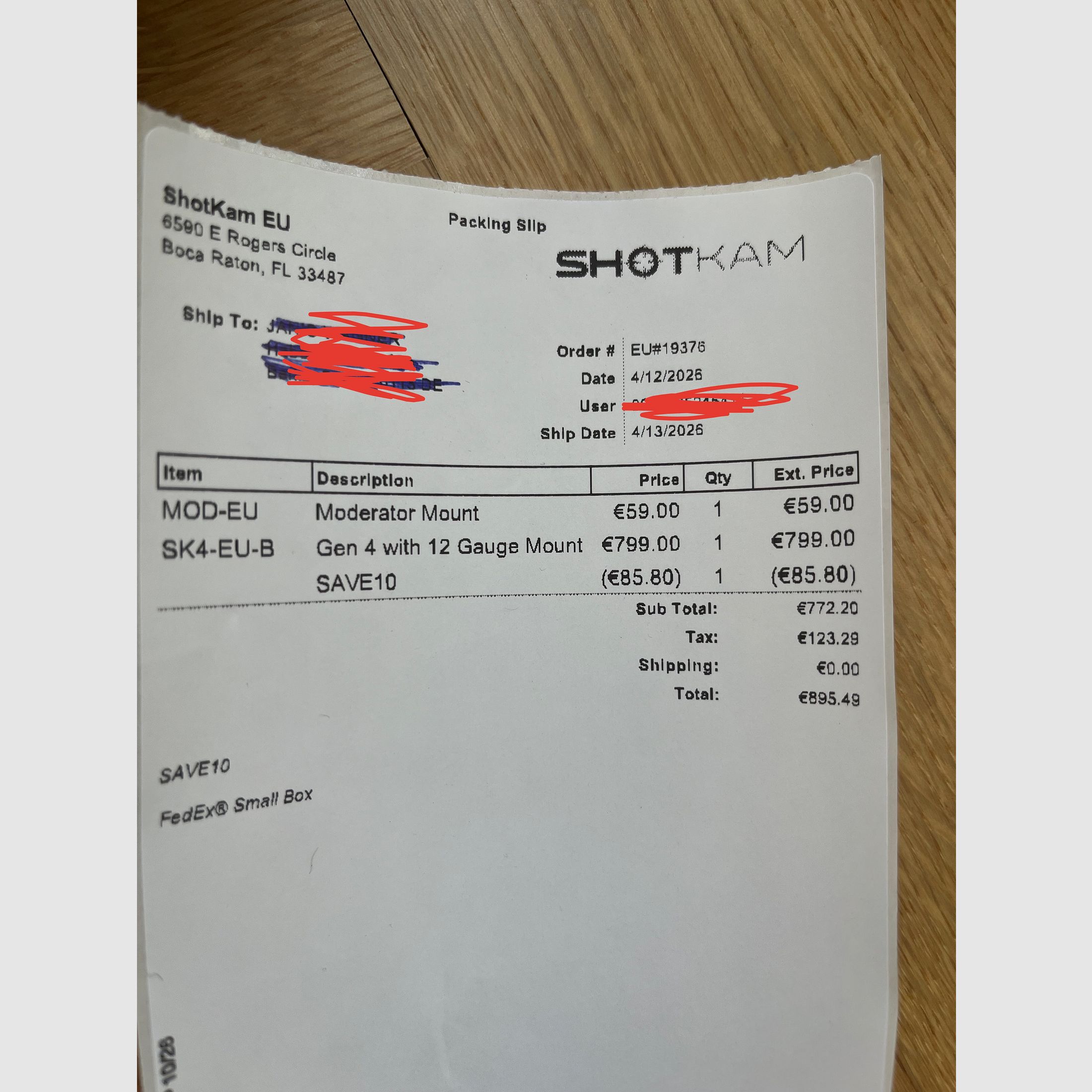 ShotKam Gen4 incl Moderator (neu)