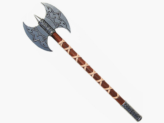 Axe of the Valkyries with a sturdy wooden handle