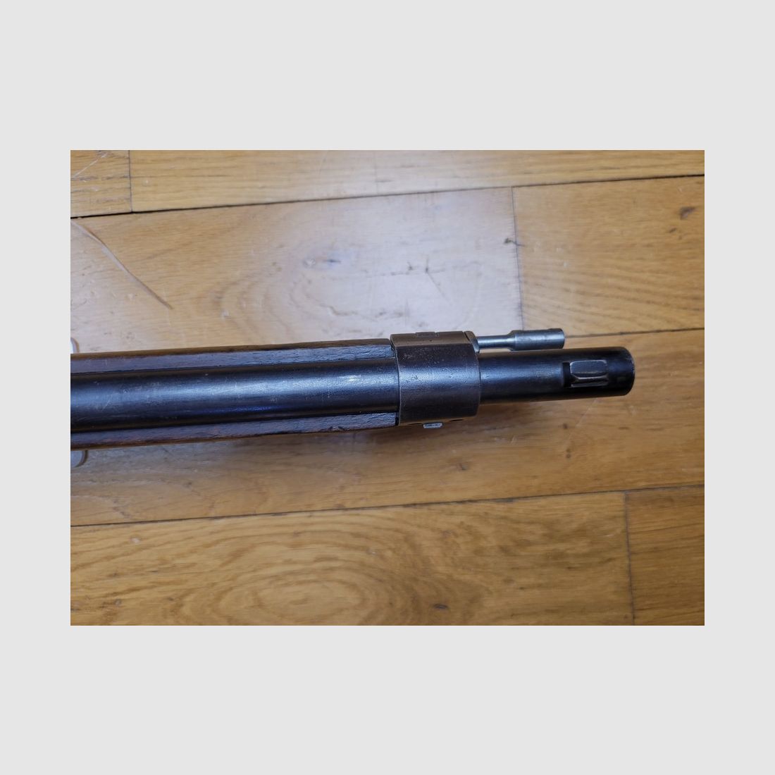 Rarissima carabina di cavalleria portoghese modello 1886 – sistema Kropatschek – 3.000 esemplari(!) di Steyr – 8x56mm originale – Superbi macarons – Arma del 1886 con il monogramma del re Luigi I – TBE, immagine 23 di 33