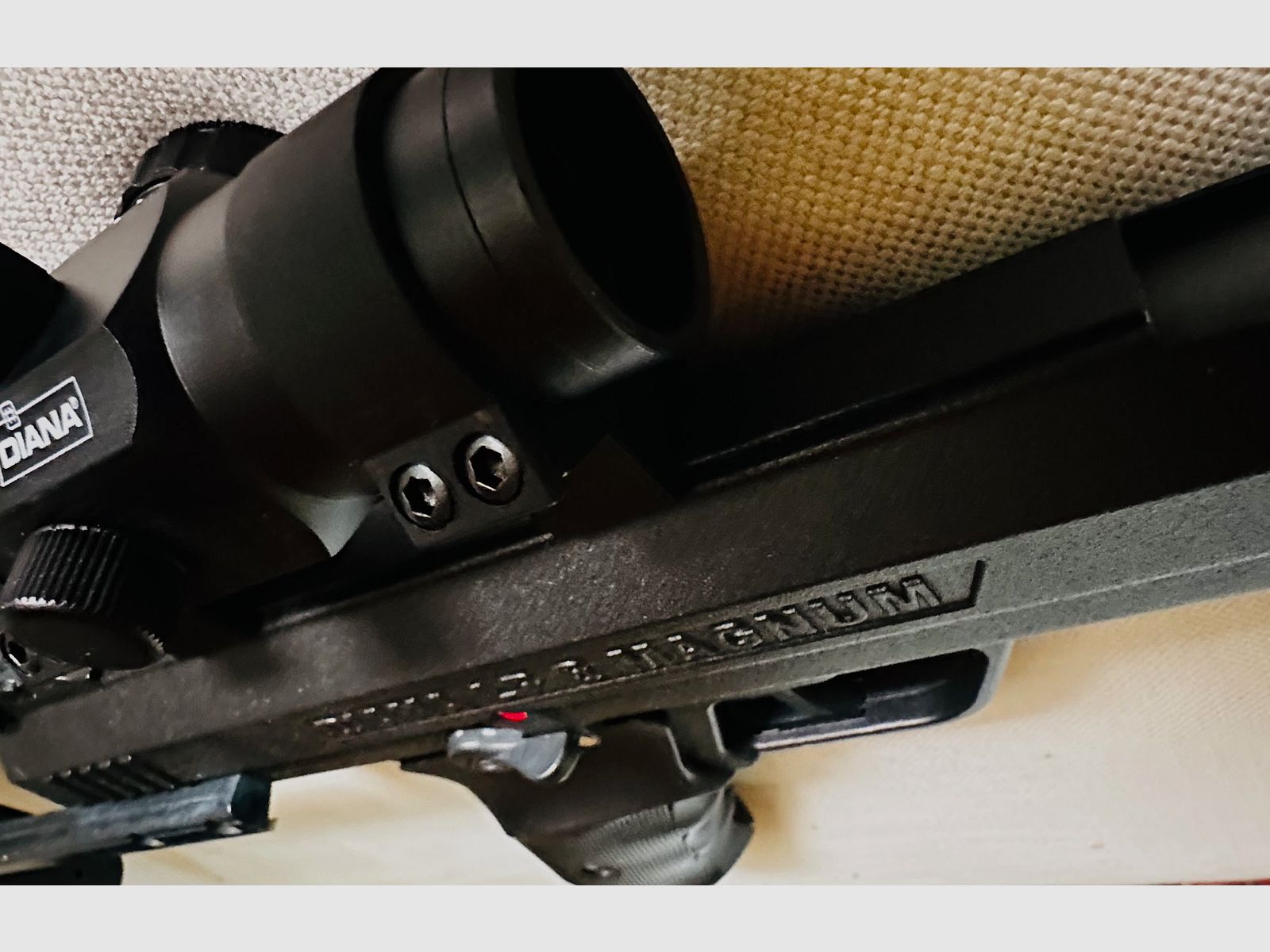 Diana LP 8 MAGNUM TACTICAL LP SET como nuevo