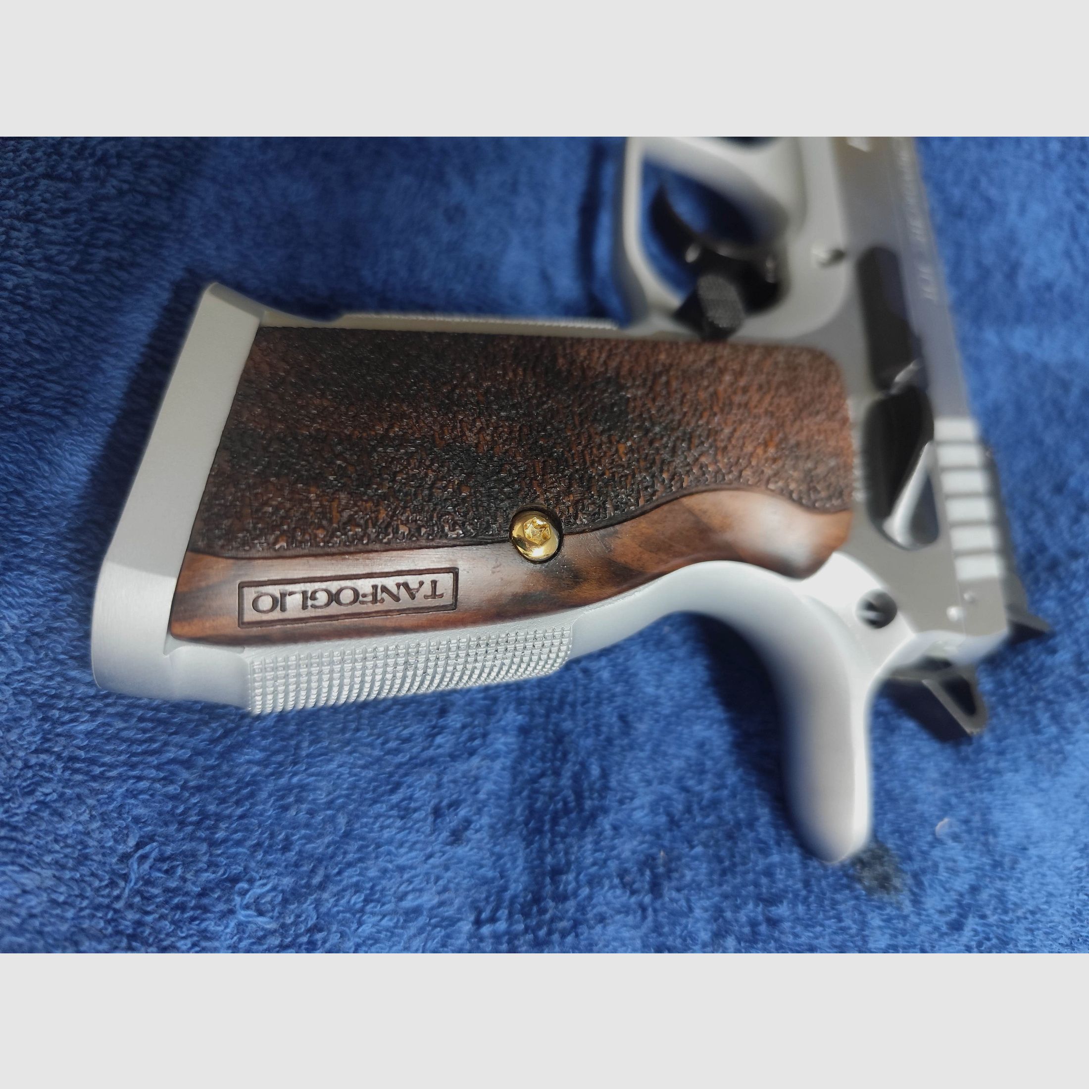 ❗Tanfoglio Stock I II III CZ CZ 75, Shadow poignées vis 24K carats véritablement dorées