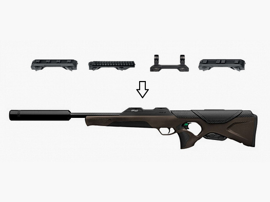 Walther RS3 Pro Chestnut incluso silenziatore - carabina a ripetizione