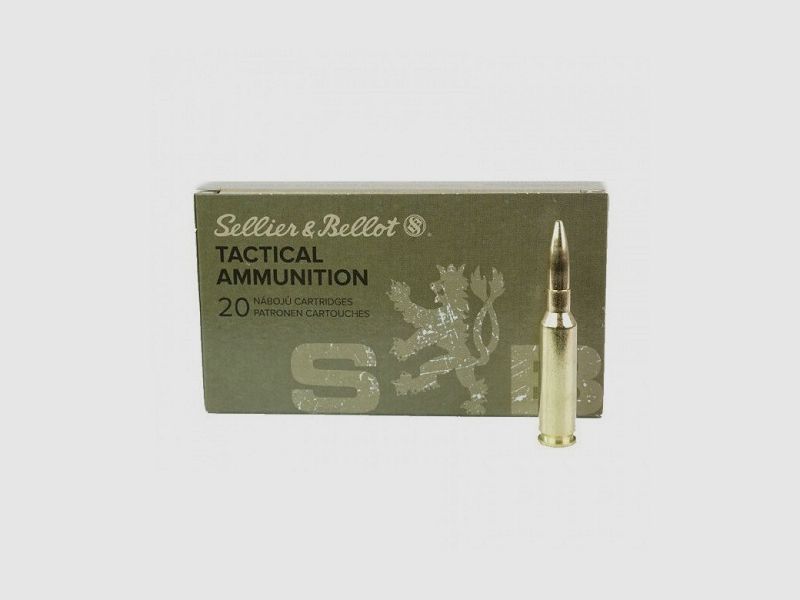 Sellier & Bellot 6,5 Creedmoor 140grn FMJ-BT (20 stuks)