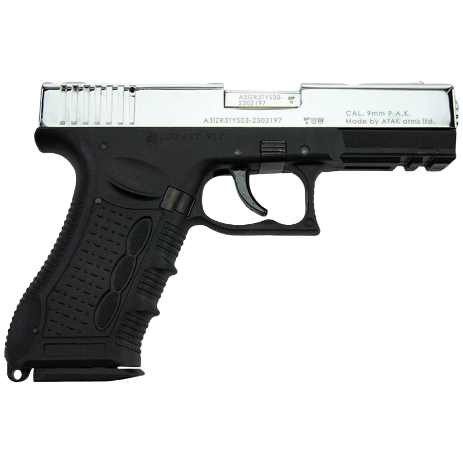Zoraki 917 pistola a salve 9mm cromo, immagine 2 di 6