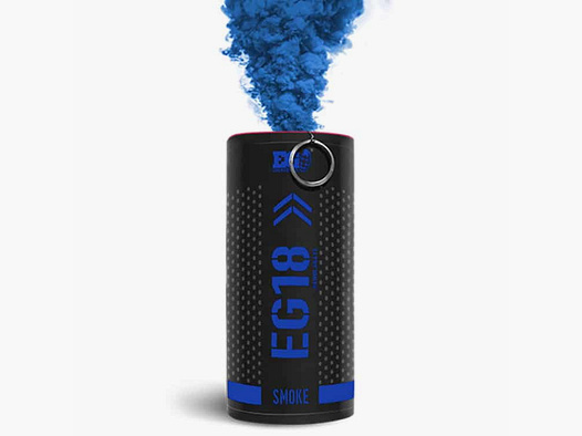 Enolagaye EG18 High Output Smoke Grenade with Pull Fuse (blue)