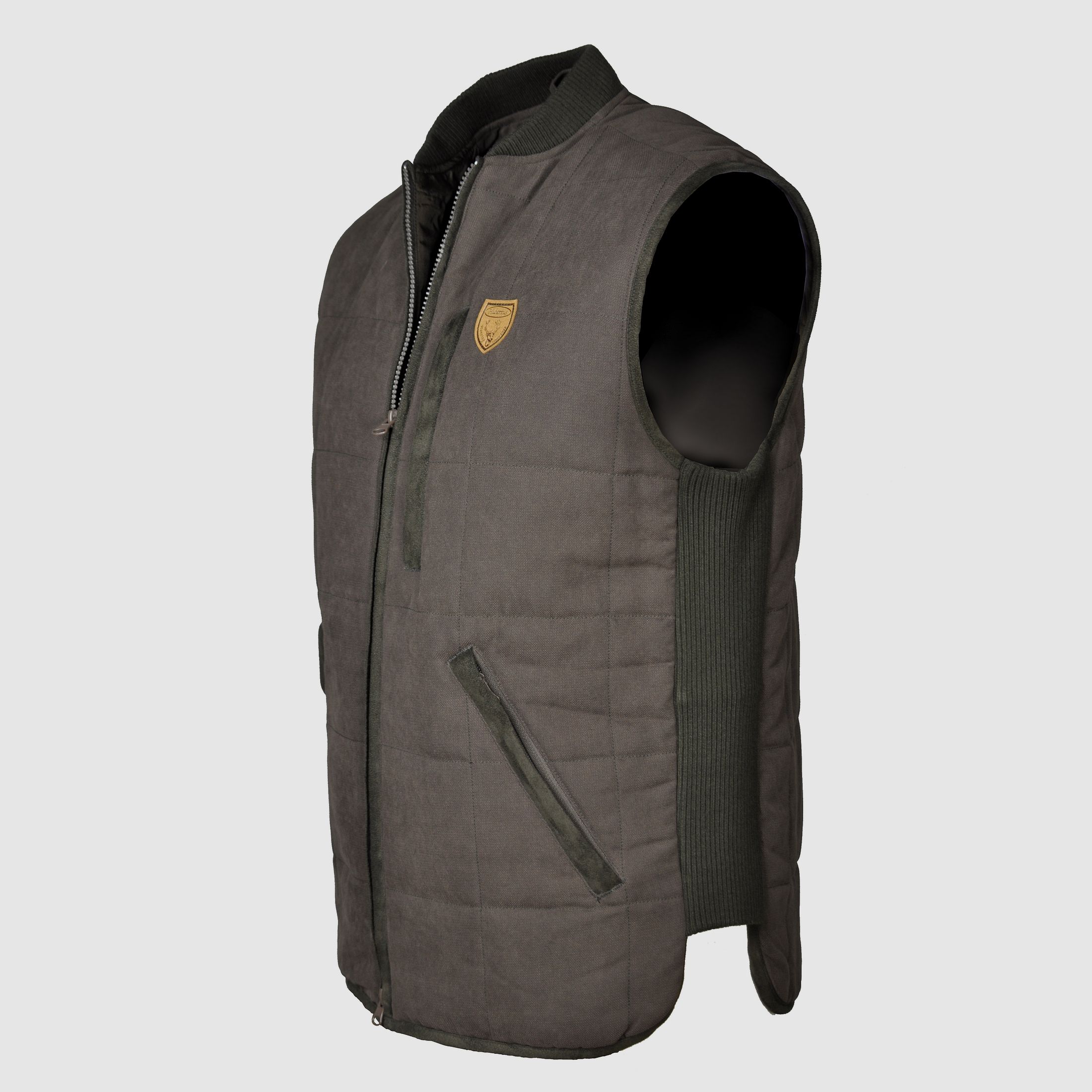 Hubertus Jagd Weste OS braun Gr. 56, Bild 2 von 2