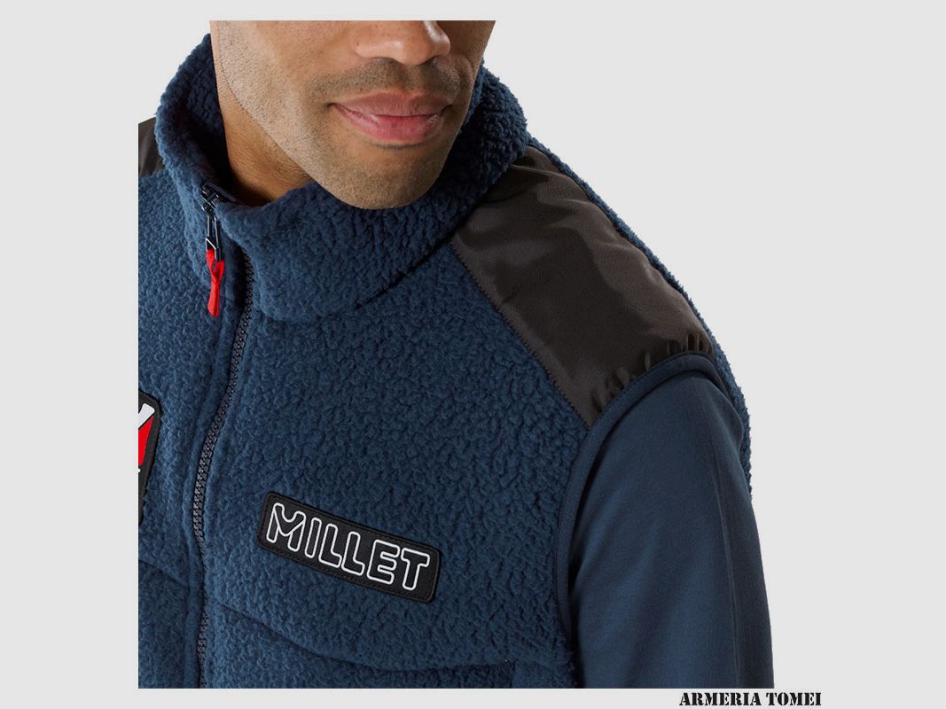 GILET – MILLET – HERITAGE FLEECESHEEP JKT 7317 SAPHIR, immagine 7 di 7
