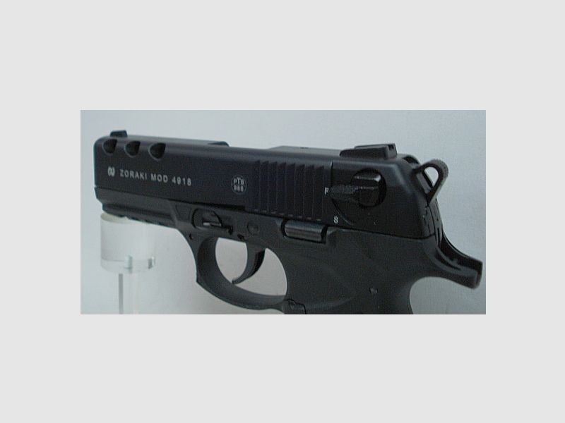 Zoraki 4918 Kal.9mm P.A.K. - Black für 18 Schuss