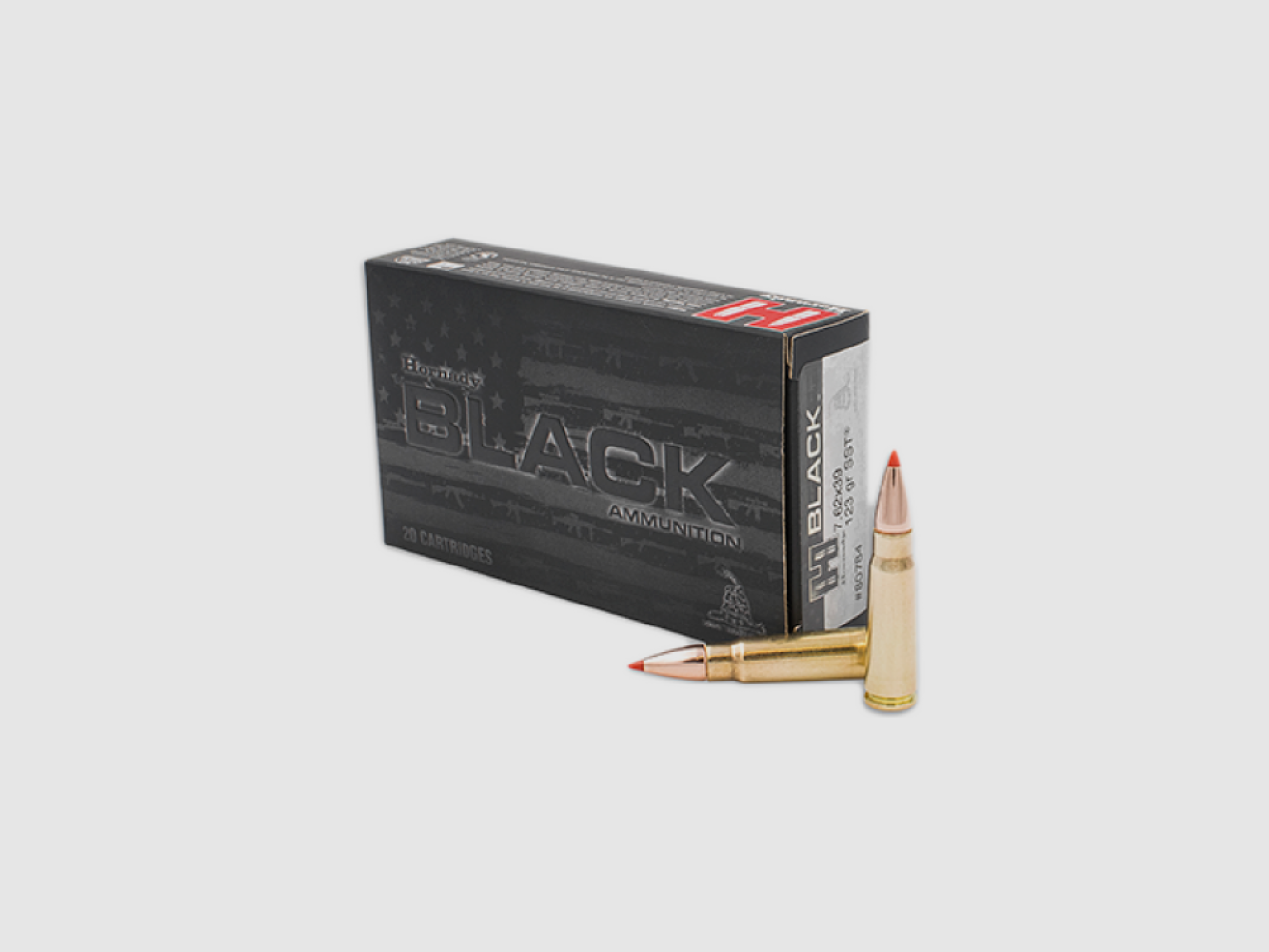 7.62x39 Hornady HORNADY BLACK™ 123 gr SST® VE20