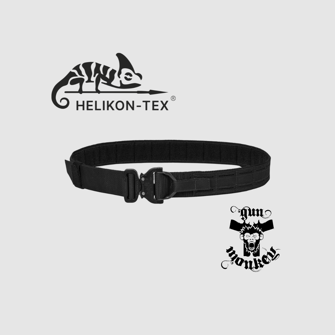 Cinturón táctico Helikon Tex Cobra Modular Rescue (45MM), color negro, talla L (PS-MS4-NL-01-B05)