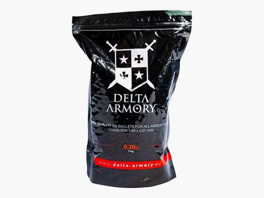 Airsoft BB´s 0.20g (5.000 Stück) diameter 5,95mm - Delta Armory