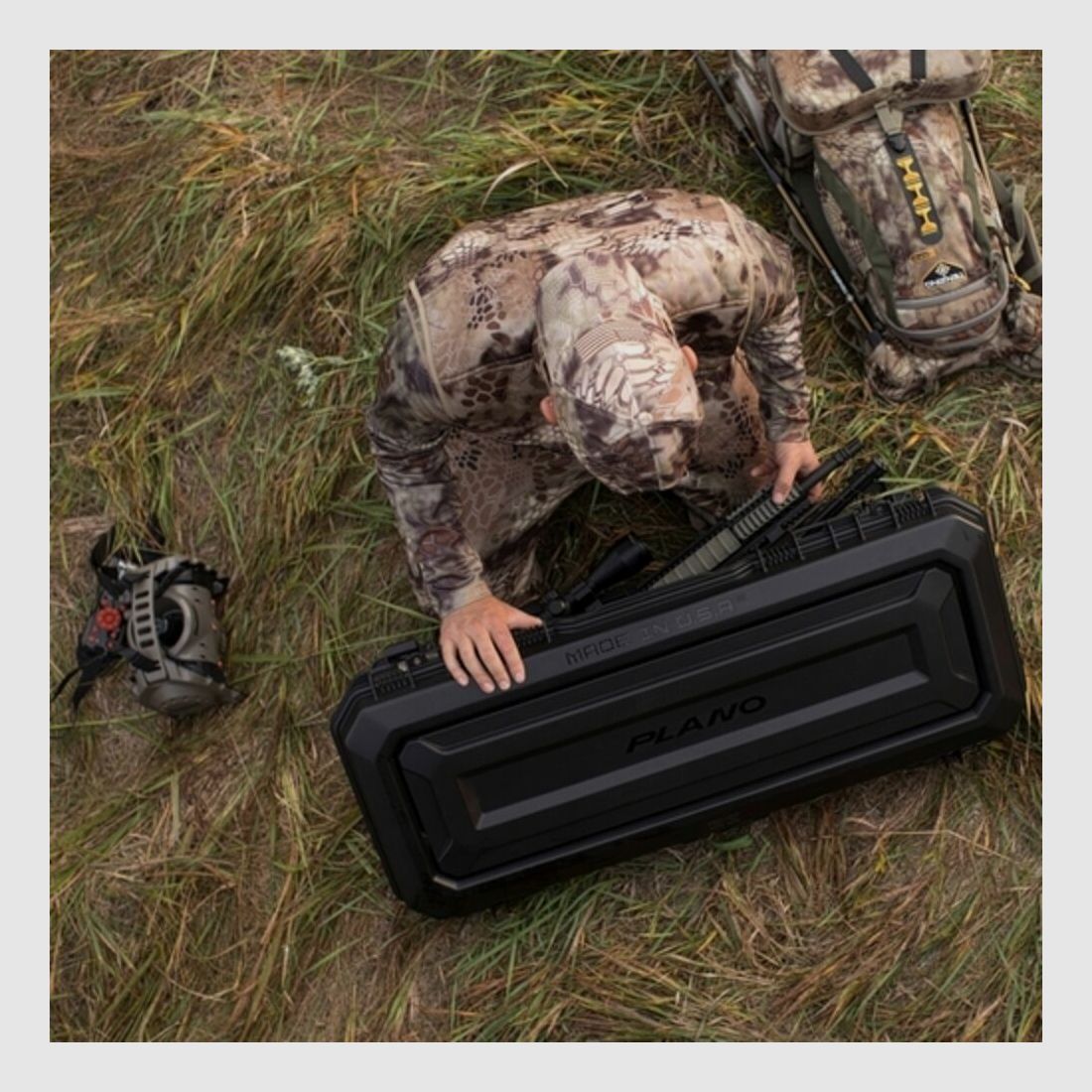 Plano Langwaffenkoffer Allweather 2-Serie für 1 zerlegbare Langwaffe mit Zieloptik, Bild 3 von 4