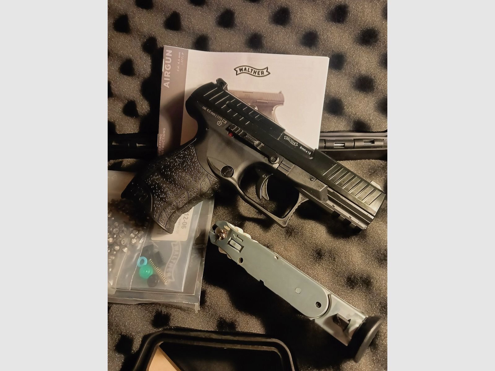 Umarex Walther PPQ M2 CO2 4,5mm Diabolos 21 Schuss Kettenmagazin TOP, Bild 15 von 15