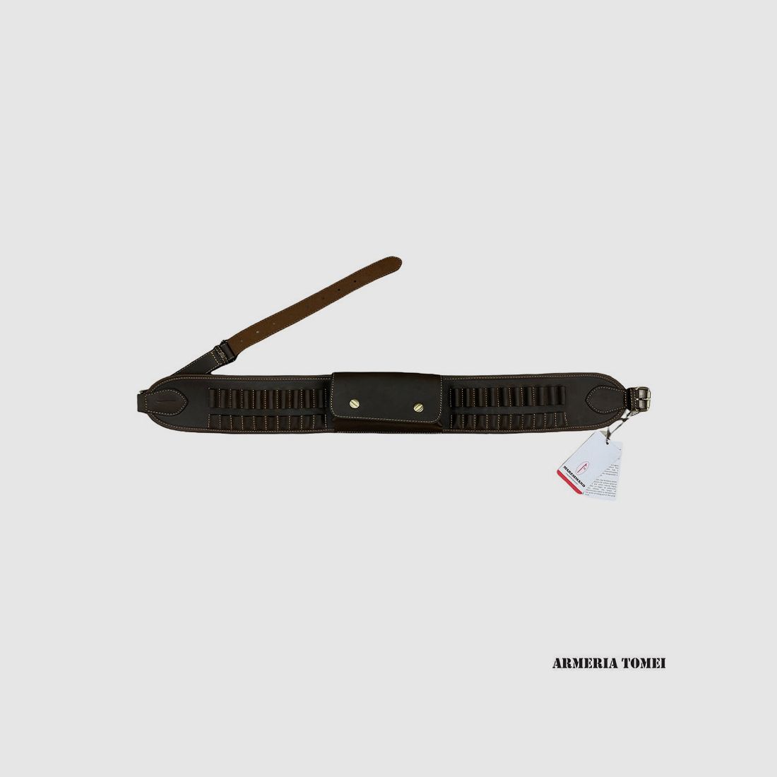 MAREMMANO – Cartuchera para carabina de varios calibres en cuero