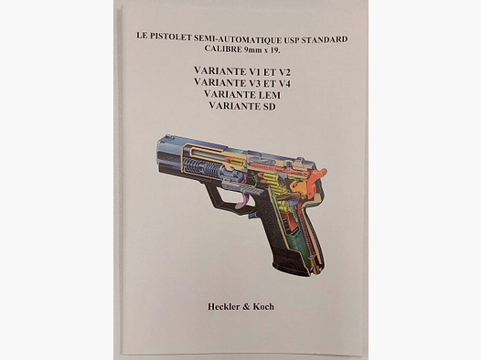 Heckler & Koch manual for USP Standard, Spanish