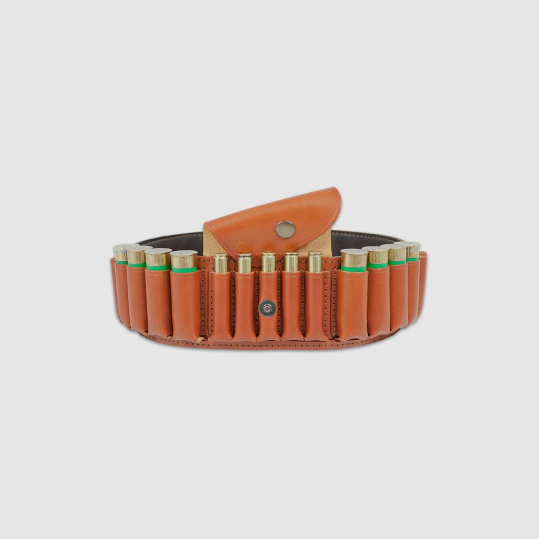 Leather ammunition belt for mixed shot and bullets, No. 28, image 2 of 4