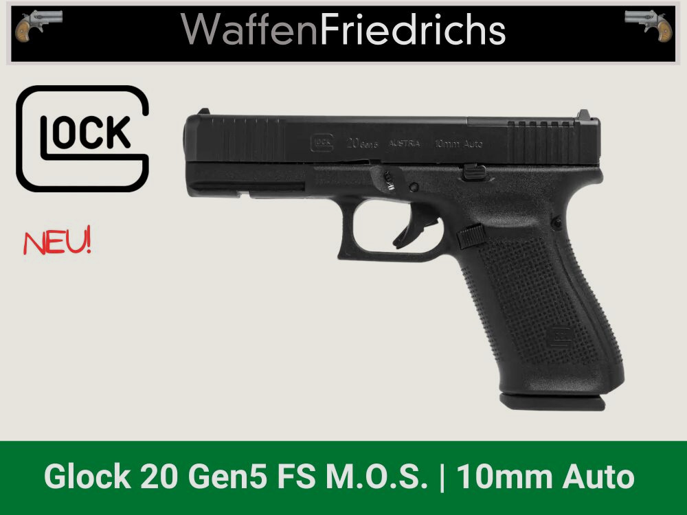 GLOCK	 20 Gen5 M.O.S. - Waffen Friedrichs