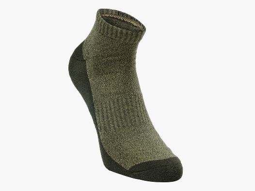 Hemp Mix Sneaker Socks - Green - Size: 36/39