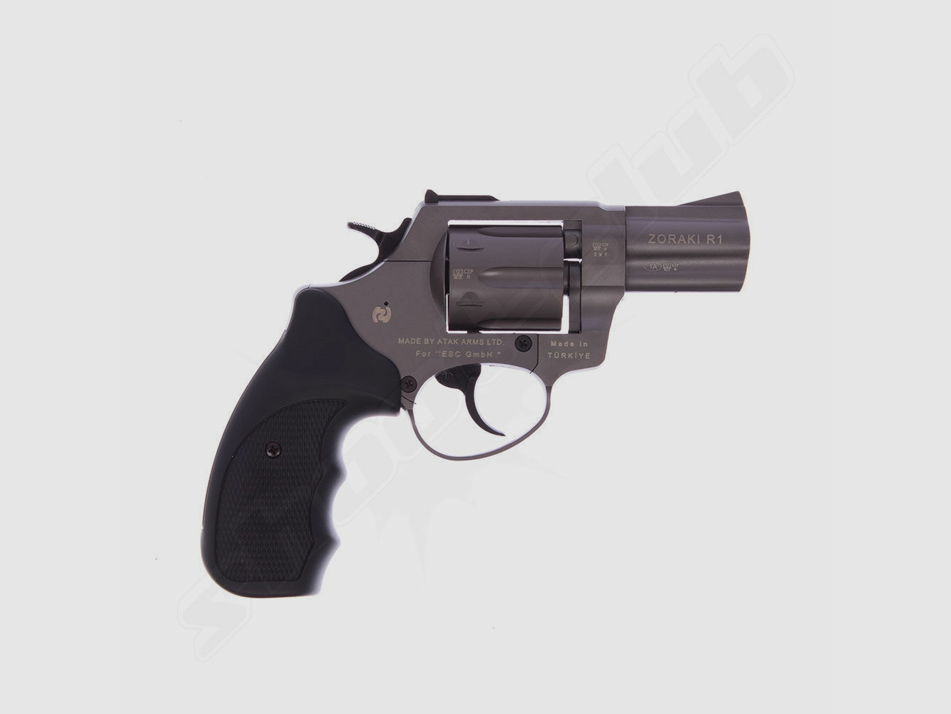 Zoraki R1 2,5 pouces revolver à blanc Titan 9mm