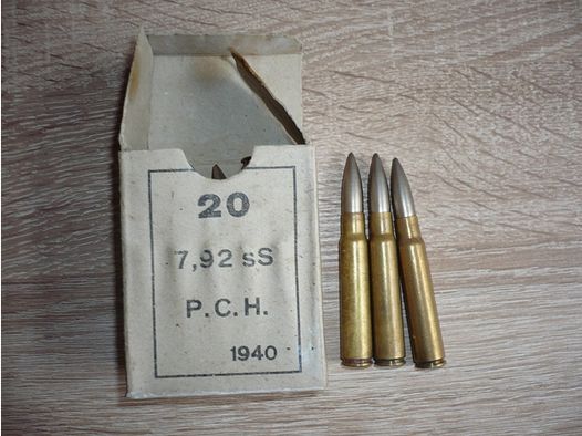 Schachtel 8x57 von 1940