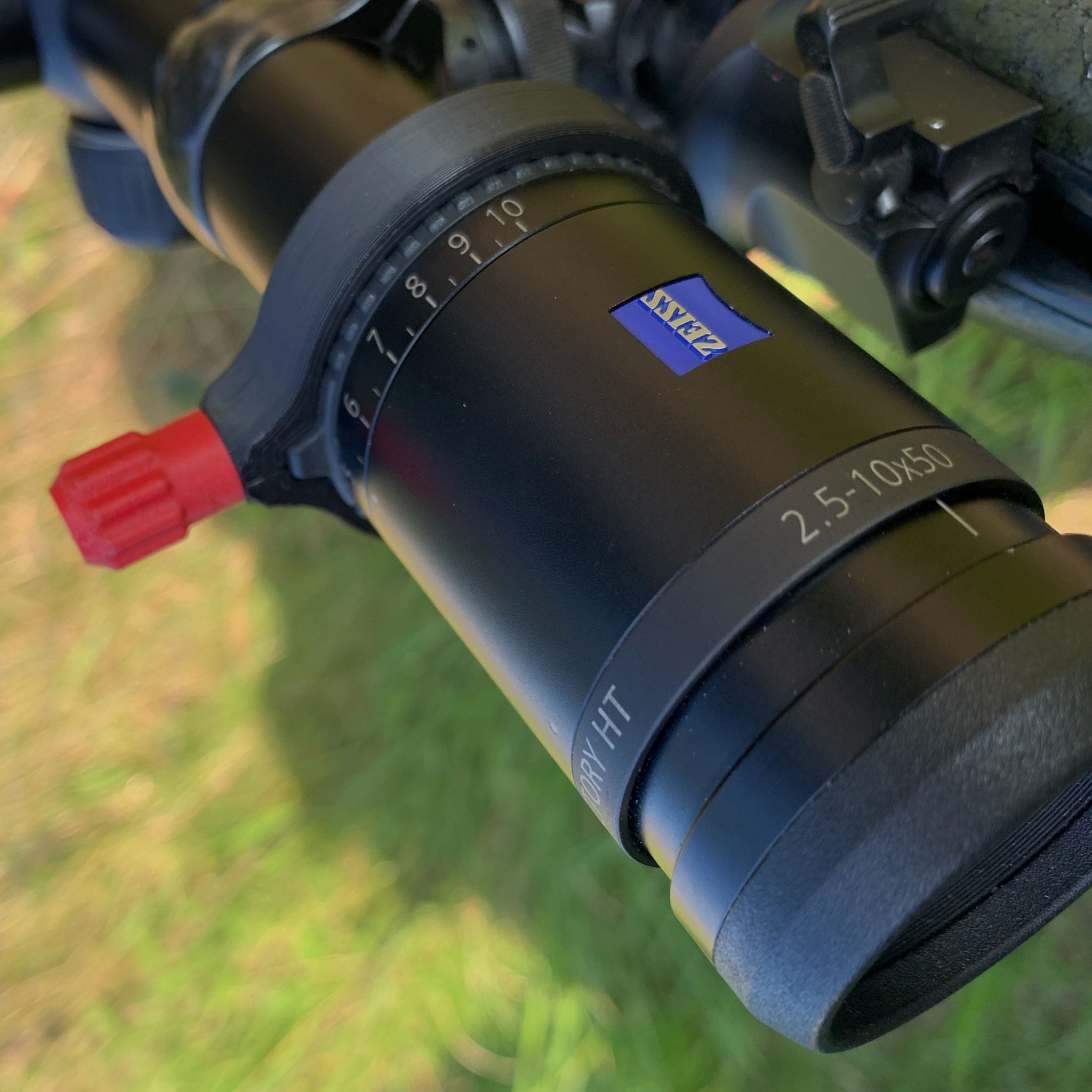 Snelverstelhendel voor vergrotinginstelling voor Zeiss HT & DL