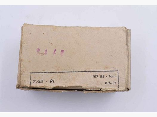 Czech - unknown pistol cartridges 7.62 Tokarev