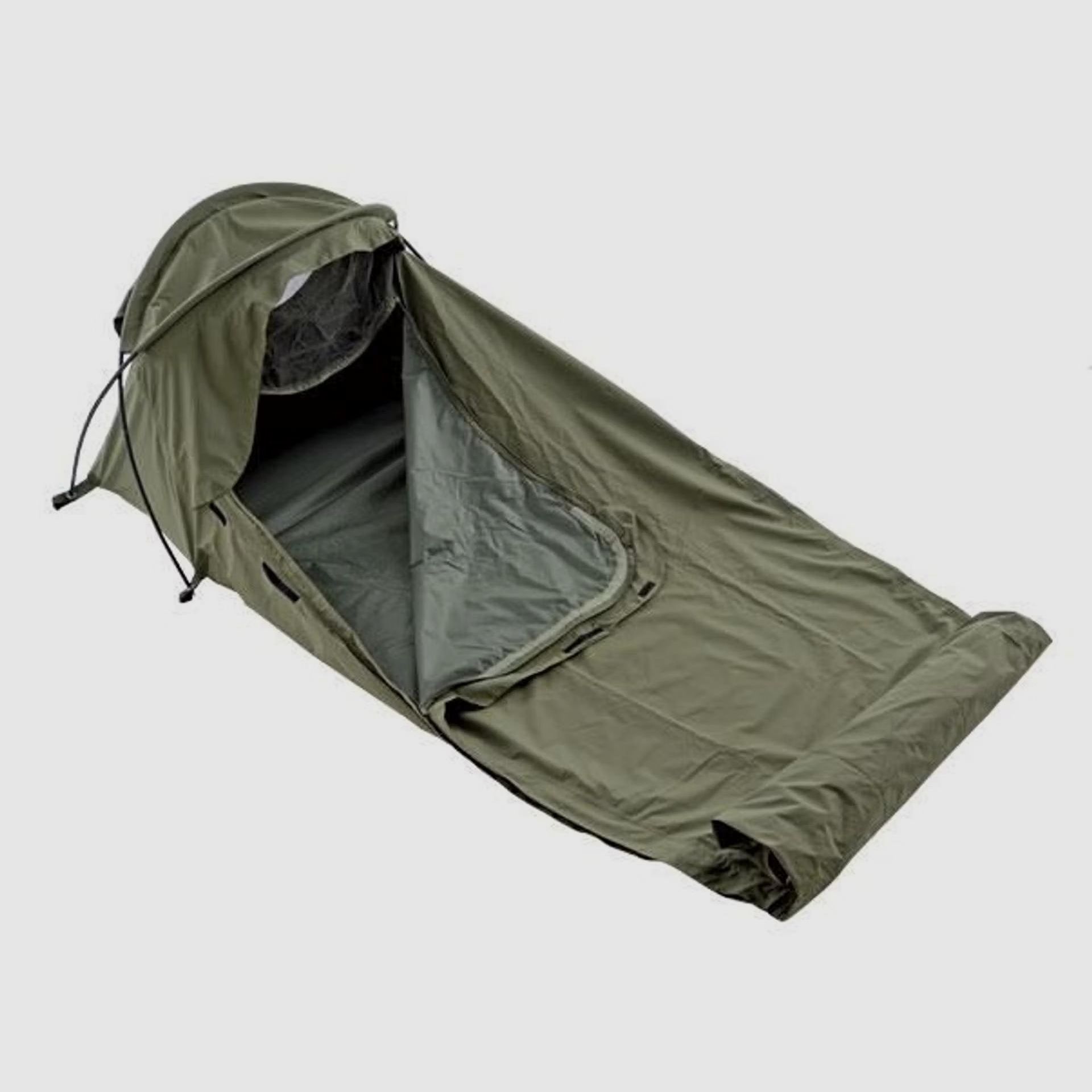 Defcon 5 Bivi Tent mit Compression Bag, OD Green