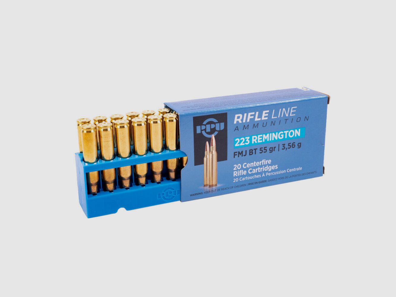 PPU - Prvi Partizan PPU FMJ 3,56g/55gr - 20 Schuss