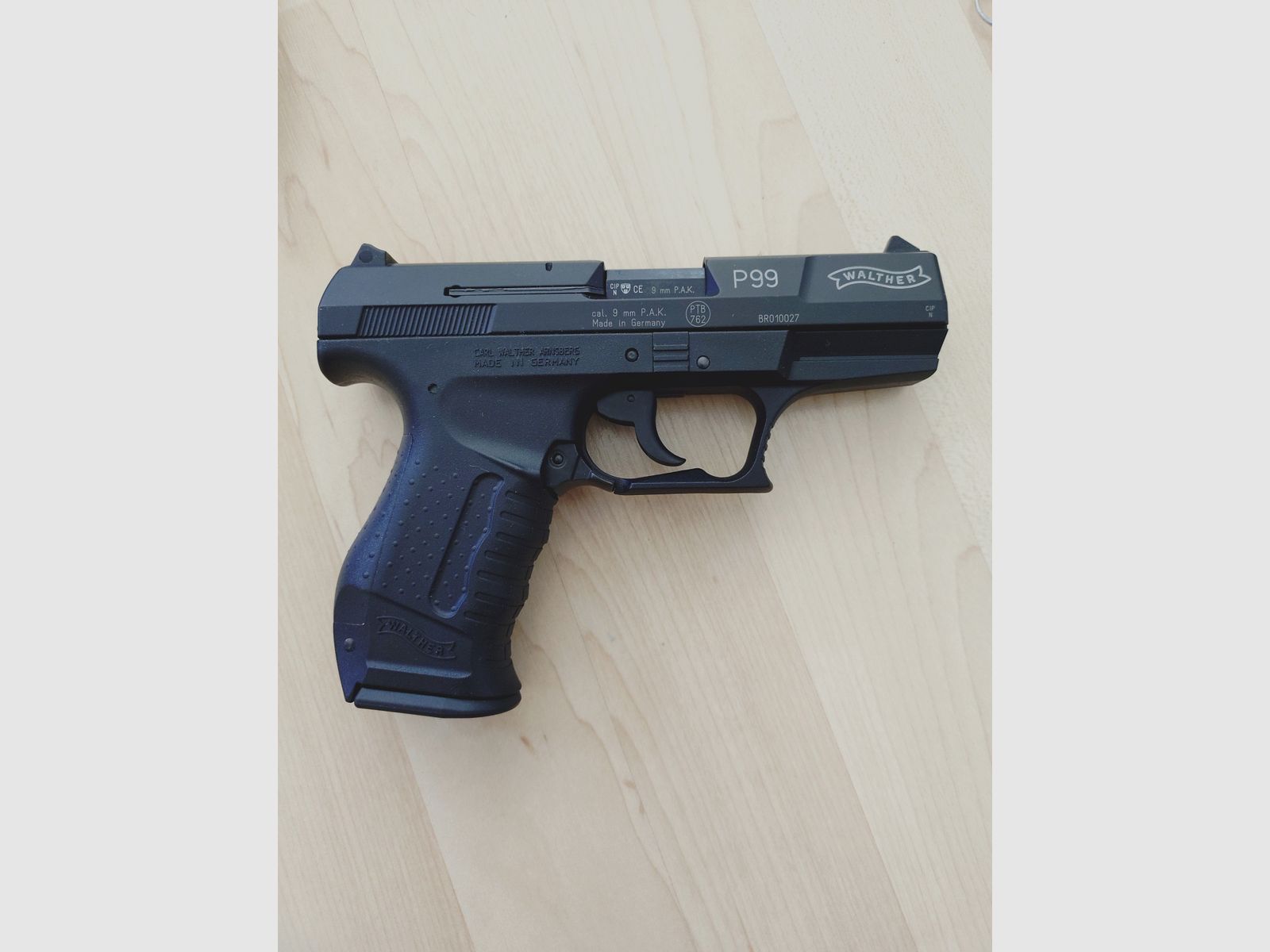 Walther P99 P.A.K. pistola de fogueo, imagen 2 de 6