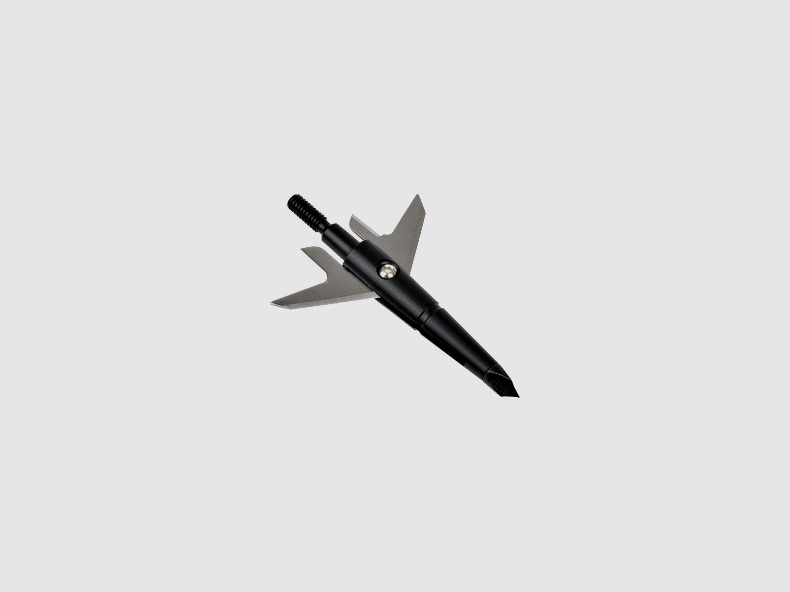 Jagdpitze 2 Klingen aus Aluminium 55 mm Set 6 Stk, Bild 2 von 4