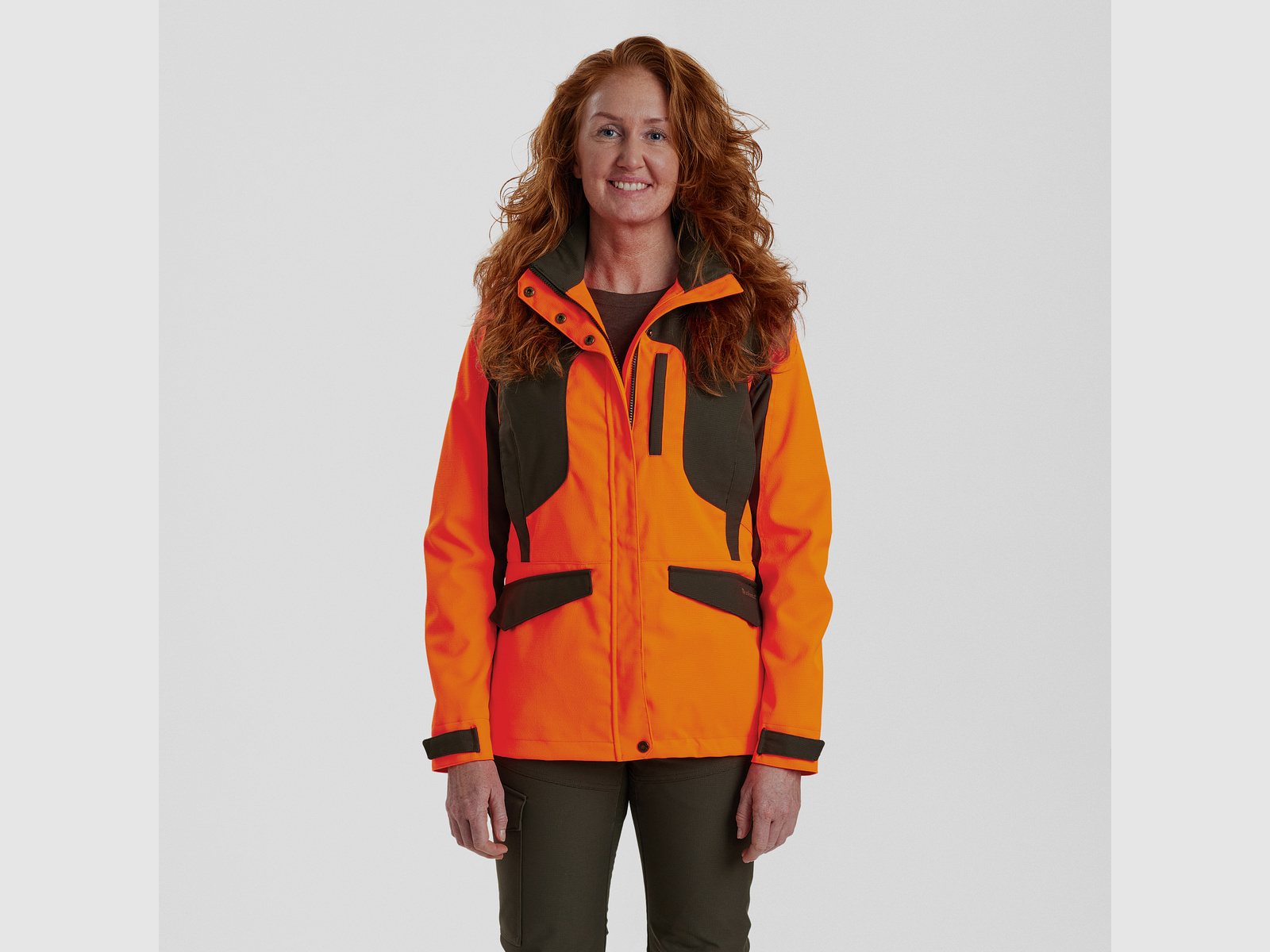 Lady Ann Extreme Jacke mit Membran - Orange – Kleidergröße Damen: 48