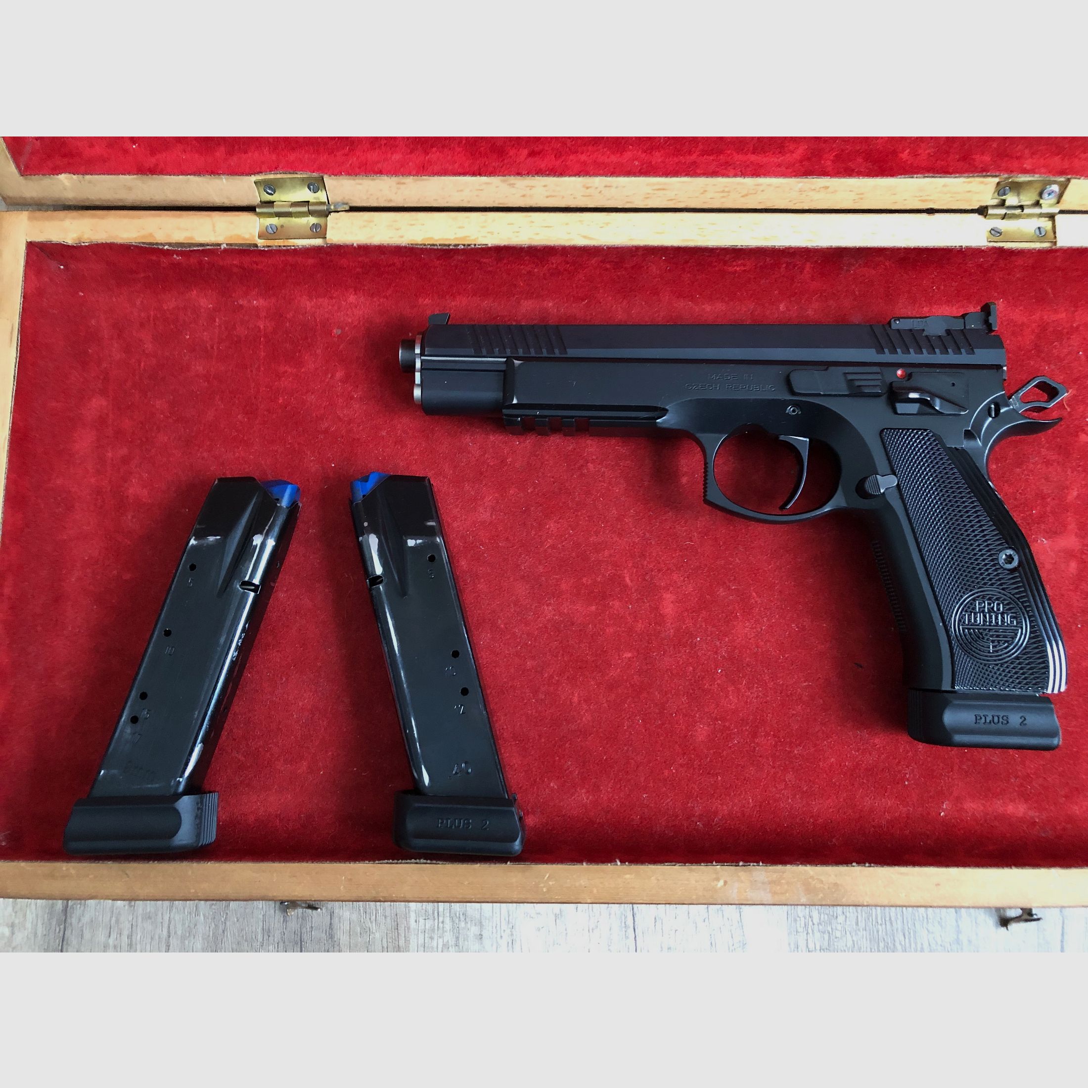 Pistol of the type CZ Taipan Pro Tuning in caliber 9 mm Luger