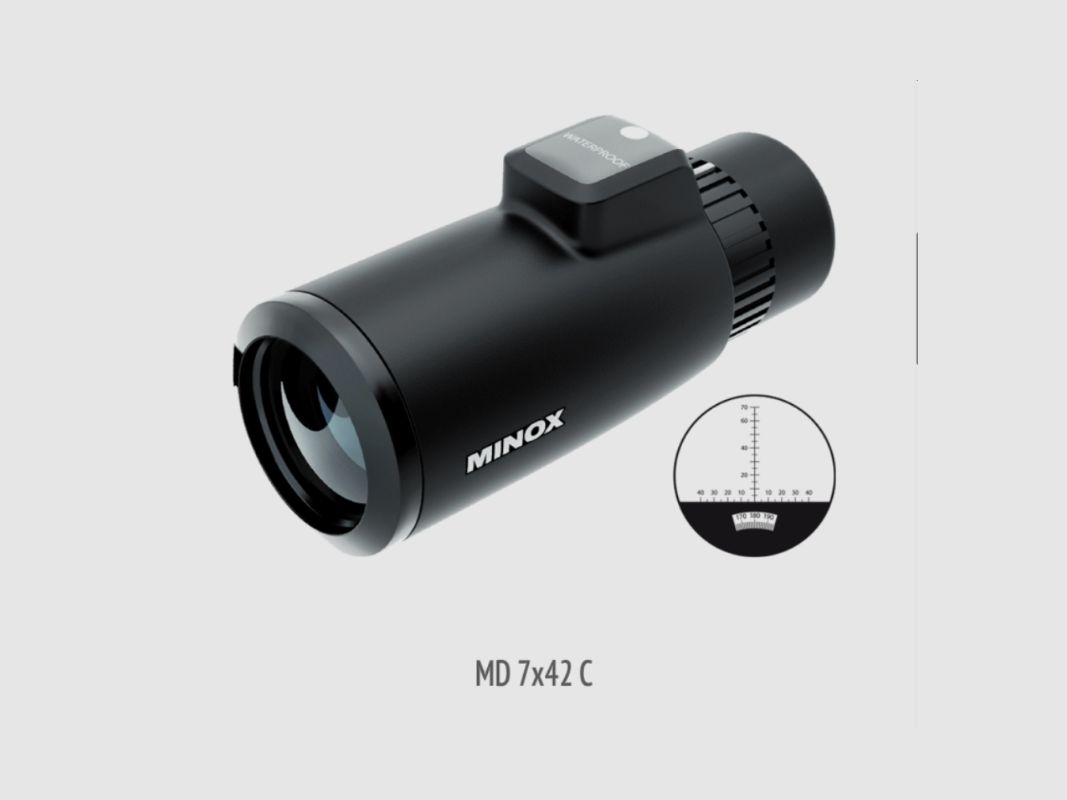 Minox Monokular 7x42 C schwarz