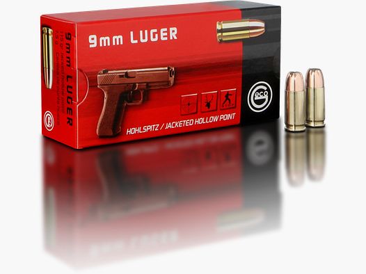 Geco 9mm Luger hollow point 7.5g/115grs