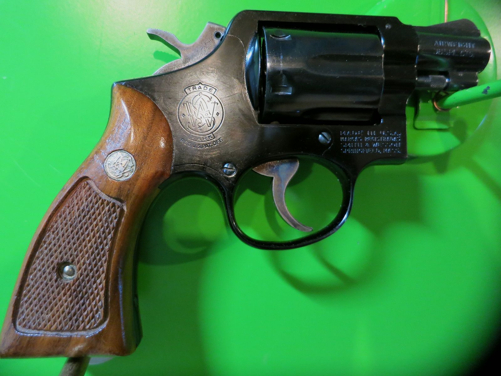 Smith&Wesson Mod. 37 Airweight CTG, .38 Special, 2" Lauf, Jäger/Sammler   #7-