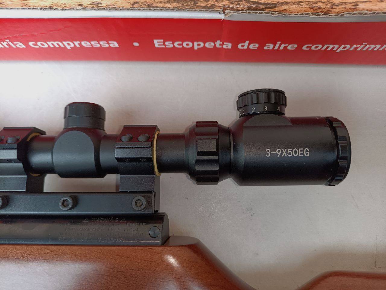 Luftgewehr Weihrauch HW 35 K Schalldämpfer Fernrohr Exportfeder