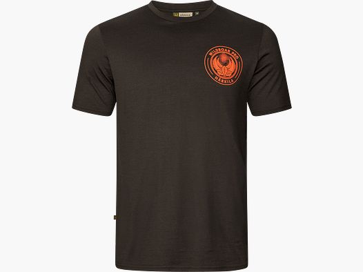 Härkila Spiel S/S T-Shirt Mężczyźni Shadow brown wildboar 3XL