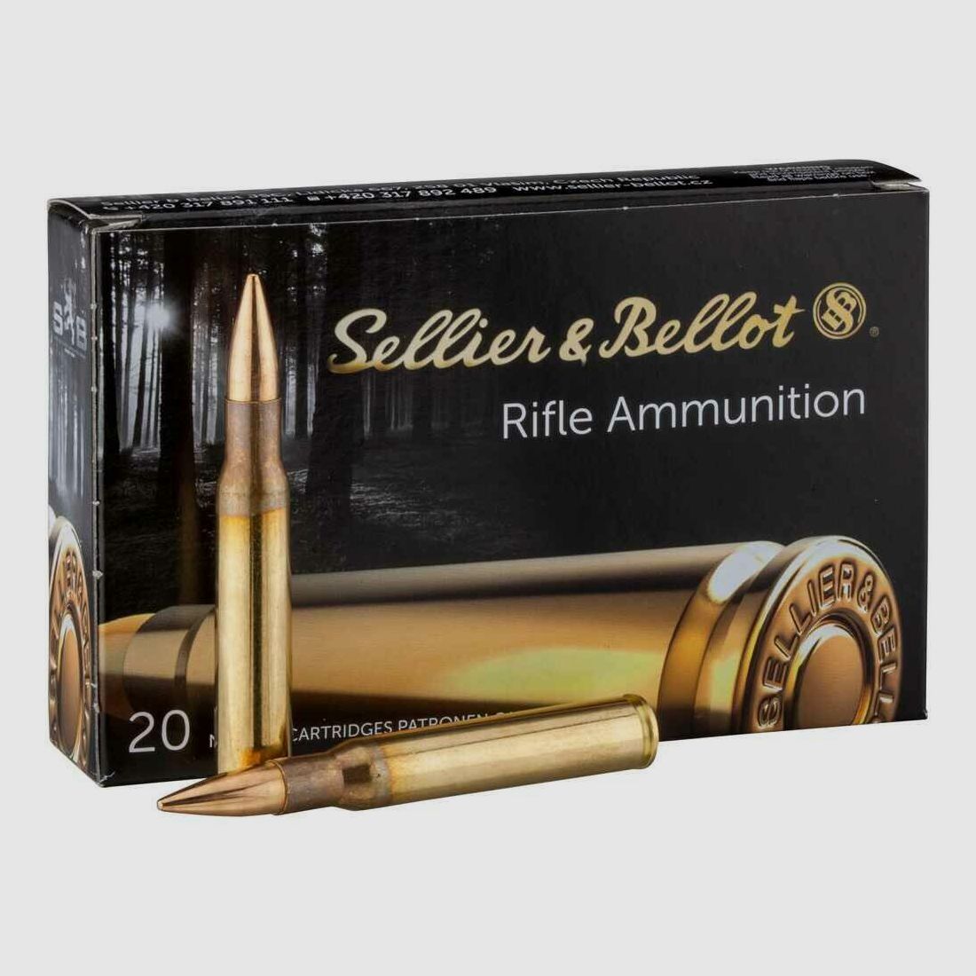 Sellier & Bellot FMJ for M1 Garand 150 grs - 20 pcs.