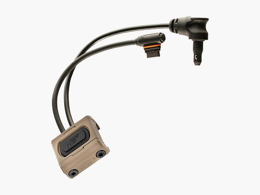 Unity Tactical ModButton Lite Dual Lead / USB-C / Crane / FDE / 7"