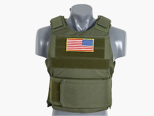 Delta Soft Body Armor -  OLIVE [8FIELDS]