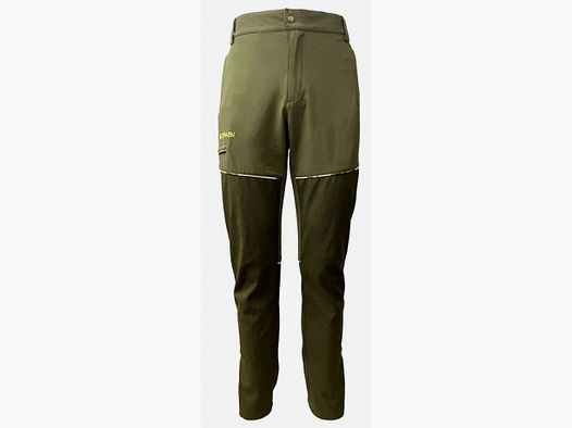 Bitrabi-broek in groene Cordura model JAGUAR