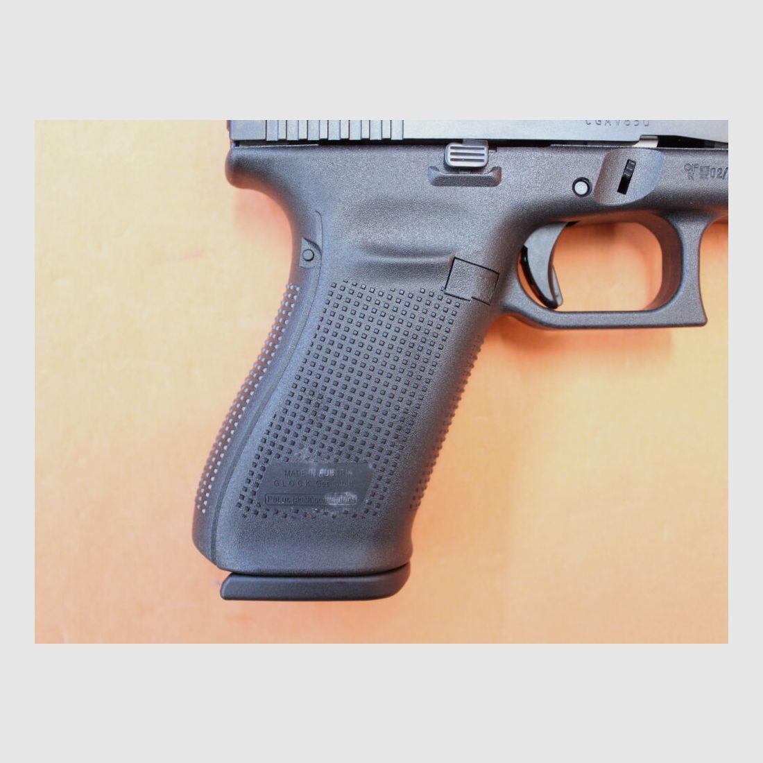 Glock Ha.Pistole 10mmAuto Glock 20 Gen5 MOS FS Lauf 117mm Modular Optic System für Red Dot Sight