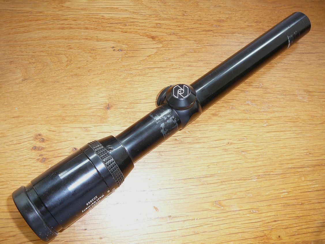 Zeiss Diavari 1.5-4.5x18 riflescope, reticle 11 without rail 25.4mm 1 inch central tube driven hunt riflescope