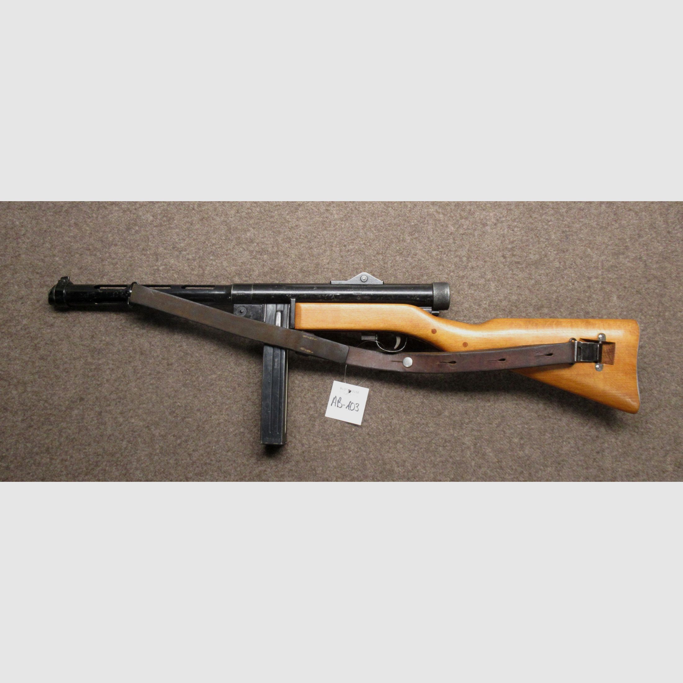 AB-103 HISPANO SUIZA mod. Mp 43/44 semi-automatic pistol cal. 9mm Para, image 2 of 3